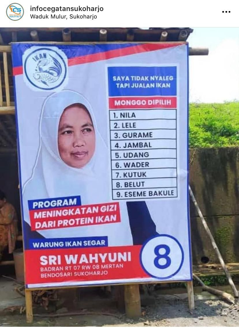 Bukan baliho politik, deretan Baliho berikut ini bisa bikin ngakak